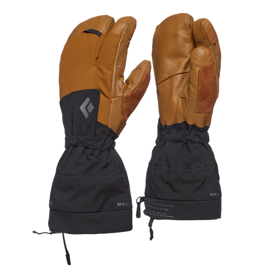 Soloist Finger Gloves Dark Curry 1