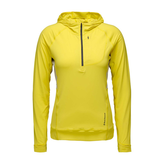 Women's Alpenglow Pro Hoody Clean Yellow 1