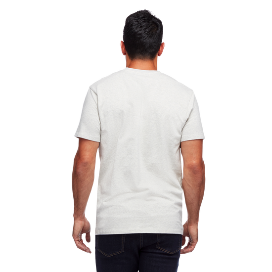 Men's Pocket Label T-Shirt Birch Heather 1