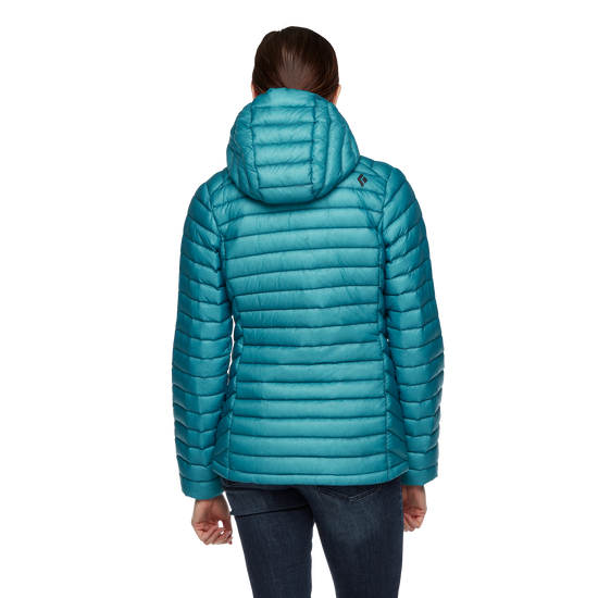 Women's Approach Down Hoody - Past Season Azul 3