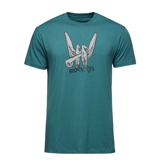 Men's Rock On Tee  Raging Sea 1