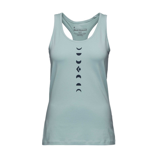 Women's Icon Full Moon Tank Ice Blue 1