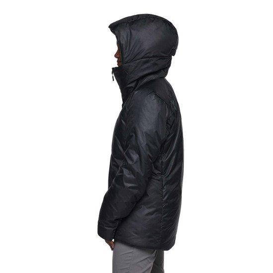 Women's Belay Parka Black 3