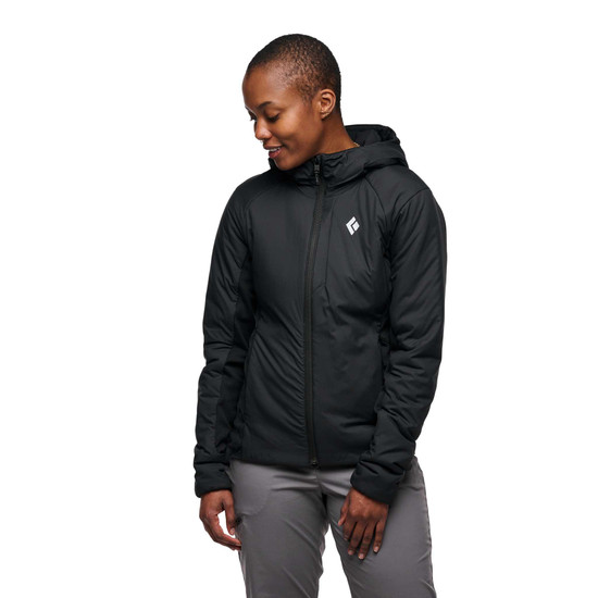 Women's First Light Hybrid Hoody Black 2