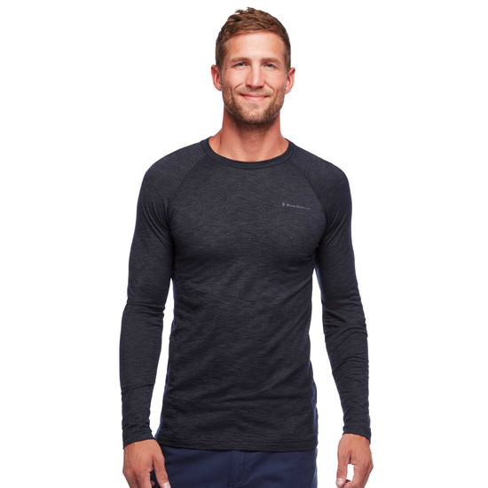 Men's Long Sleeve Rhythm T-Shirt  Black 2