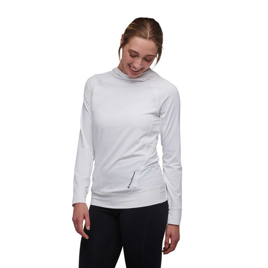 Women's Alpenglow Hoody White 3