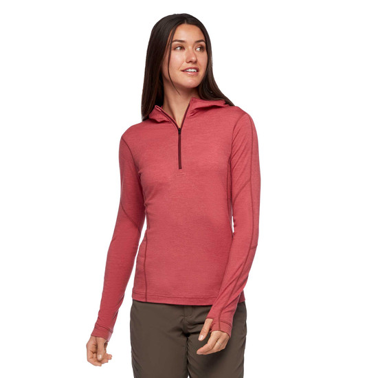 Women s Solution 150 Merino Quarter Zip Hoody