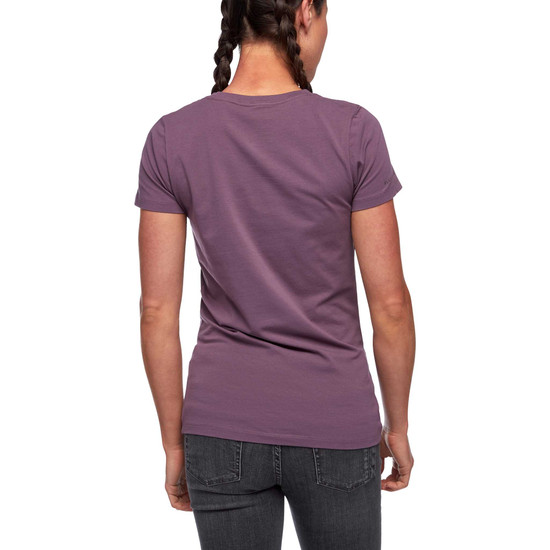 Women's Rise and Climb Short Sleeve Tee Mulberry 3