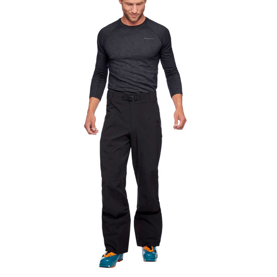 Men's Recon Stretch Ski Pants Black 3