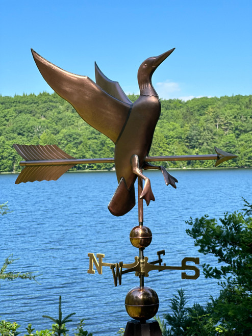 Dancing loon weathervane Pm-122