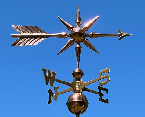 24” Radial Sphere Weathervane