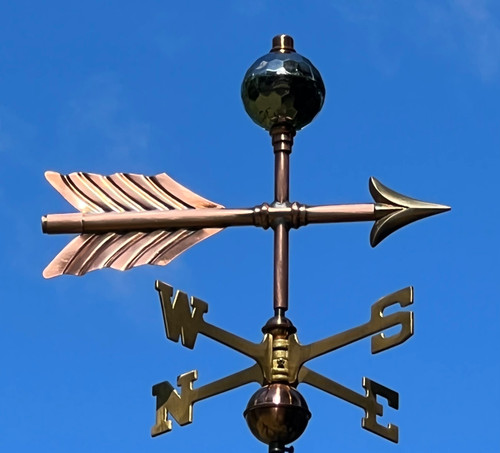 14” Small Disco ball weathervane
