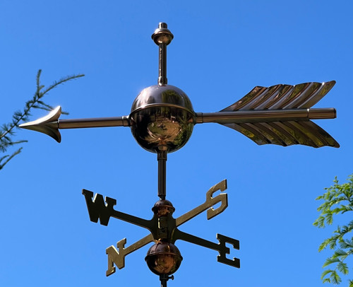 20" Globe Arrow Weathervane