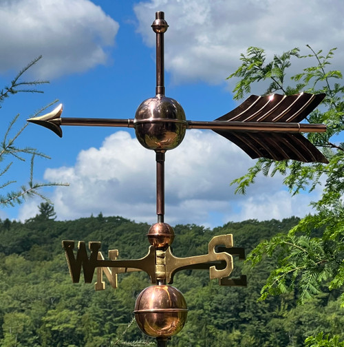24" Globe Arrow Weathervane