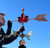 Red maple painted weathervane