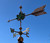 Green maple painted weathervane