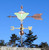 Luna Moth Painted Weathervane