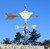 Luna Moth Painted Weathervane
