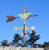 Luna Moth Painted Weathervane