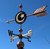 Star and Crescent painted weathervane