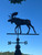 Bull Moose Weathervane