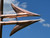 36” Large Premium High Wind Double Half Arrow Weathervane