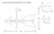 Spec Drawing 36” Large Premium HW Double Half Arrow Weathervane