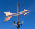 42"Large Prem. HW Double Half arrow weathervane
