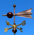 14” Small “Comet” Weathervane