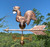 12" Weathercock Weathervane on 20" Arrow