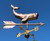 14" Whale Weathervane on a 20" Arrow