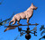 21" German Shepherd Weathervane on a 26" Arrow