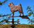 16" Pug Weathervane on a 24" Arrow