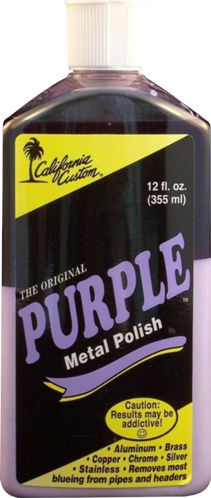 California Custom Purple Metal Polish