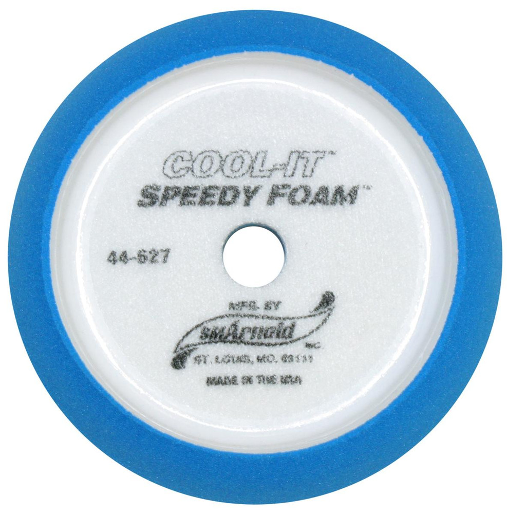SM Arnold 7 Inch Cool-It Speedy Foam Blue Polishing Pad
