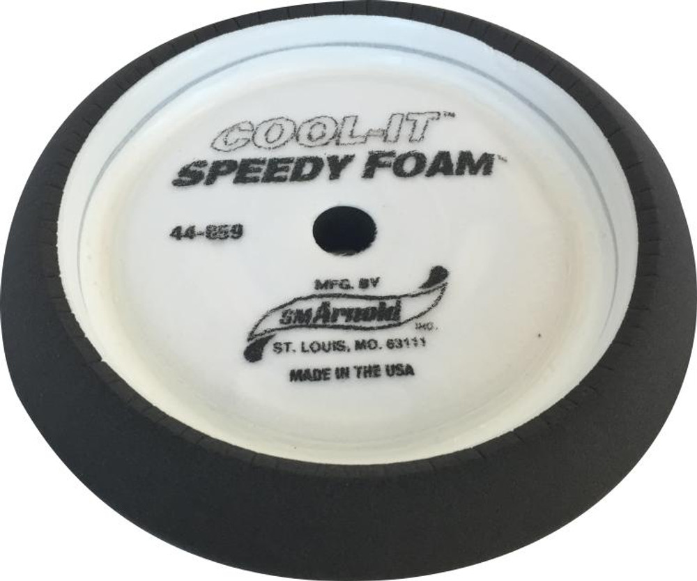 SM Arnold 9 Inch Cool-It Speedy Foam Black Finish Pad