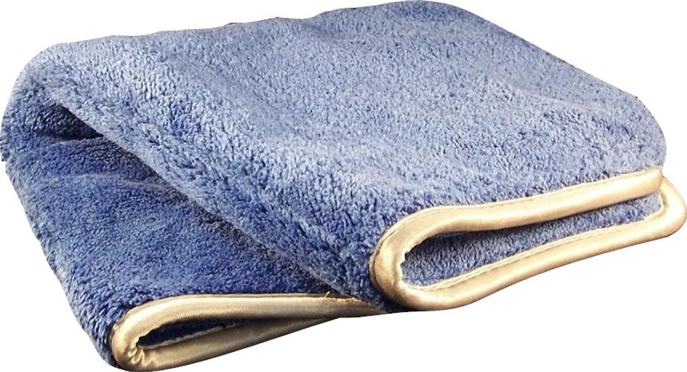 Blue/Silver 1100 GSM Microfiber Towel