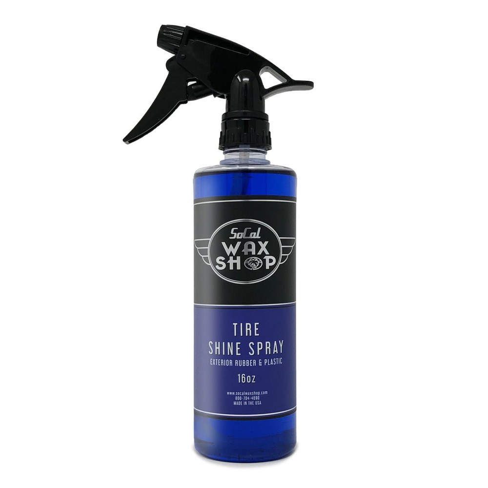 Tire Shine Spray  Exterior tire rubber spray & plastic dressing