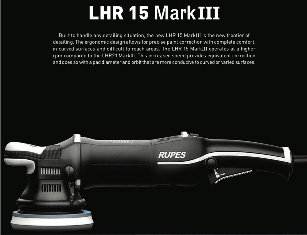 Bigfoot LHR15 Mark III Random Orbital Polisher