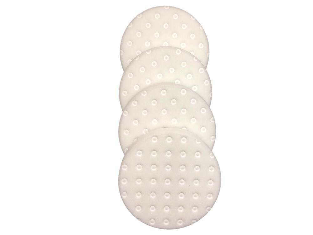 6.5" CCS White Foam Heavy Polishing Pad