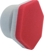 Lake Country 3.75 Inch Red Finishing Foam Hand Applicator