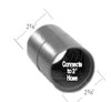 Mr Nozzle 2" Hose to 2" Hose Vacuum Hose Coupler