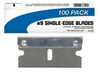 SM Arnold #9 Single Edge Razor Blades - 100 Pack
