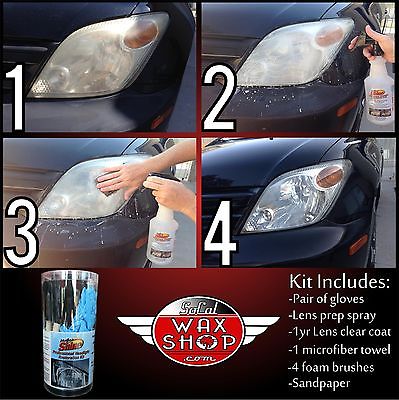 E-Tech Restored Headlight Clear Coat 200ml - Foto 8