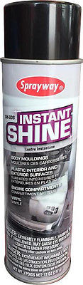 Sprayway SW936-12PK Aerosol Instant Shine Vinyl Cleaner and