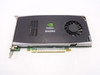 NVIDIA 519296-001 Quadro FX1800 768MB PCI-E Video Card 2 X Display Port 1X dvi