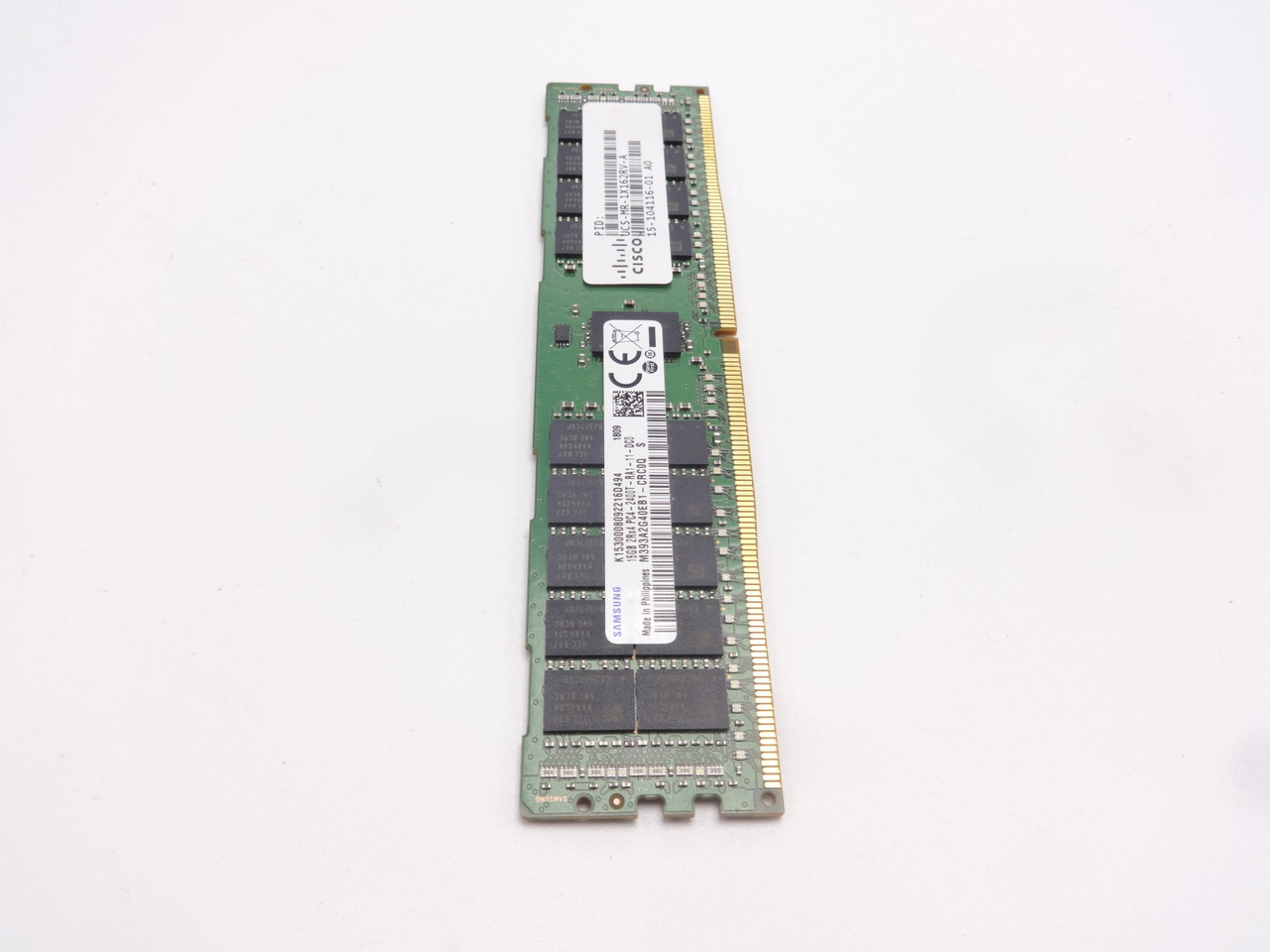 Cisco UCS-MR-1X162RV-A 16GB 2rx4 PC4-1900T DDR4-2400 Memory Dimm