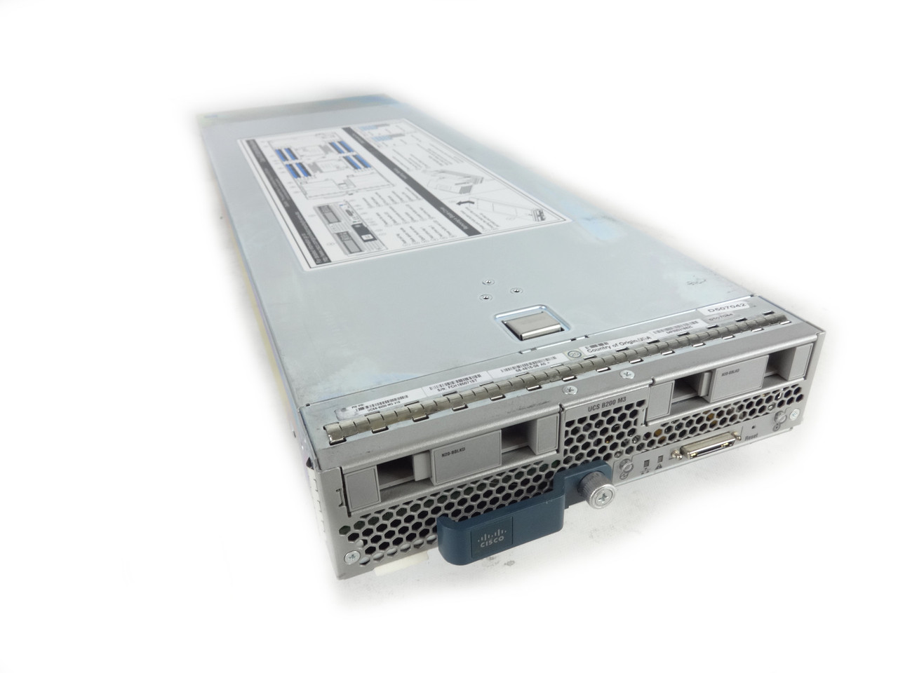 Cisco UCS B200 M3 2x Heatsinks 1x VIC1240 Server