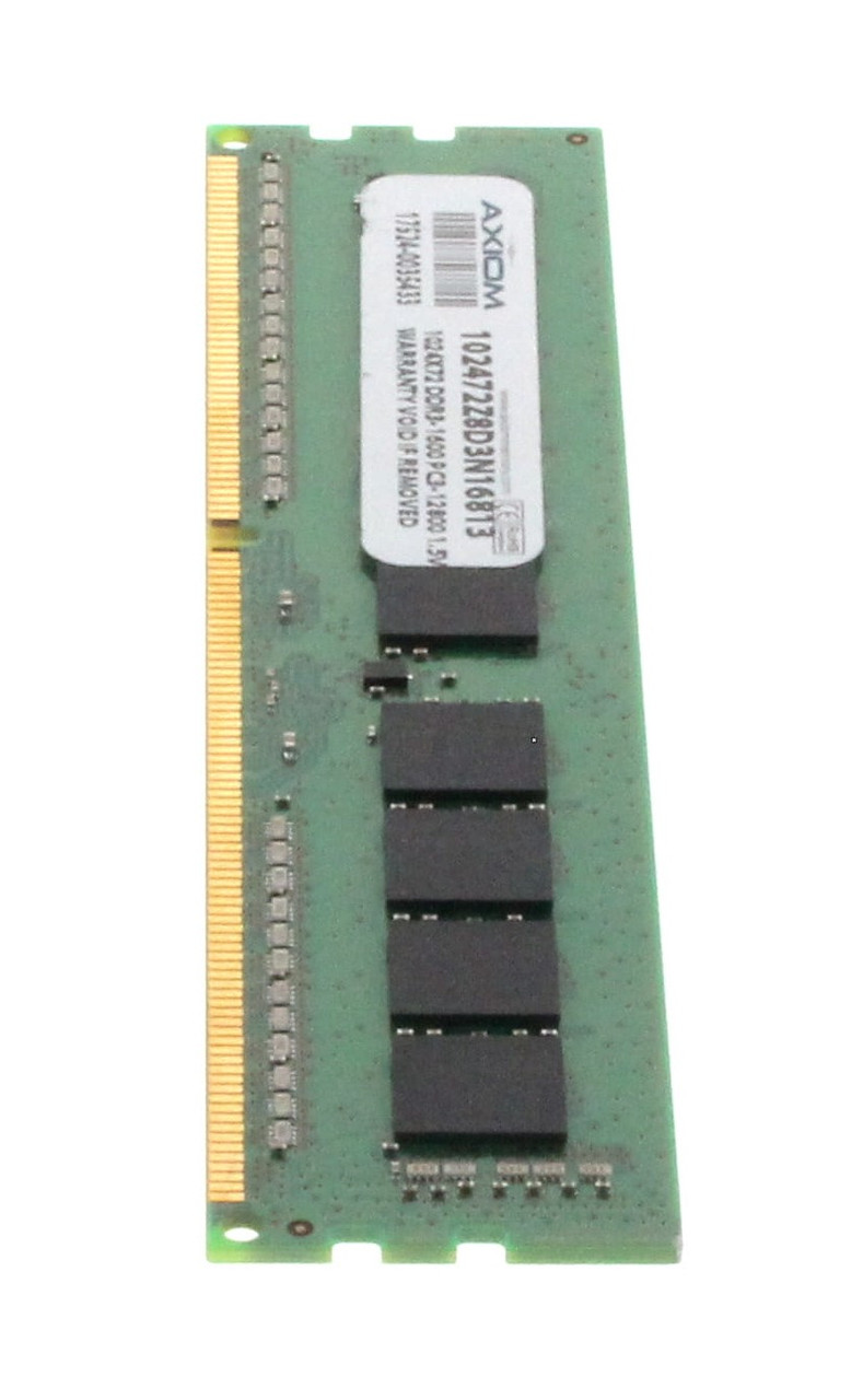 Axiom 102472Z8D3N16813 8GB 1RX8 PC3 12800E Memory Module