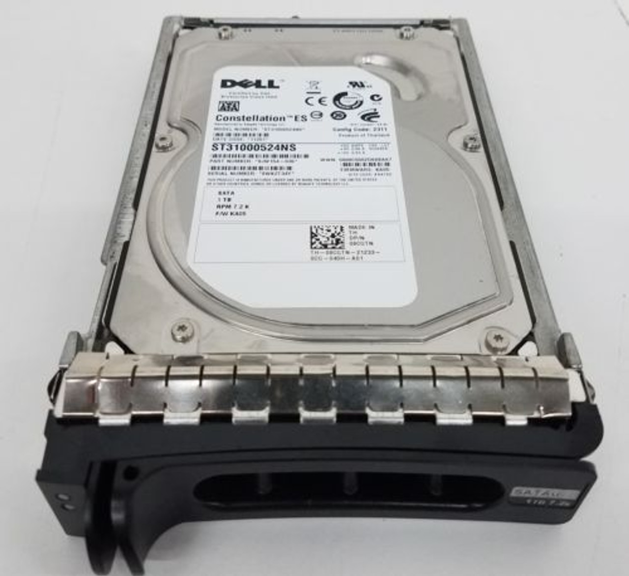 Dell 8CGTN 750GB SATA 3.5" 3GBPS hard drive ST31000524NS